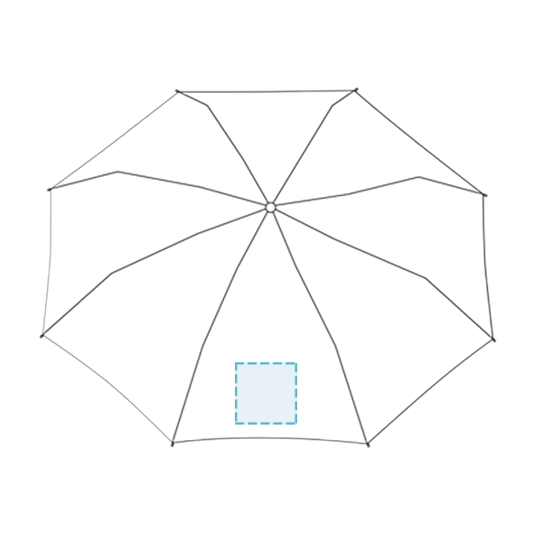 42" Auto Open Folding Umbrella