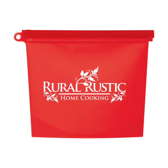 Bolsa para comida reutilizable de plástico Hit Bolsa para comida reutilizable de plástico Hit