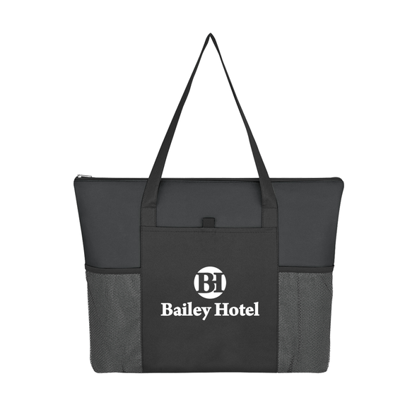 Bolsa tote para no tejida con cremallera Hit Voyager Bolsa tote para no tejida con cremallera Hit Voyager