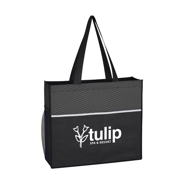 Bolsa tote para no tejida Hit Wave Design Bolsa tote para no tejida Hit Wave Design