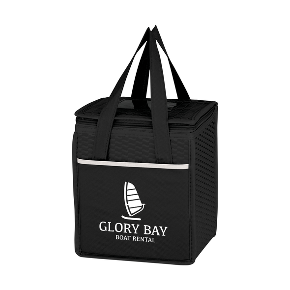 Bolsa refrigerador para comida no tejida Hit Wave Design Bolsa refrigerador para comida no tejida Hit Wave Design
