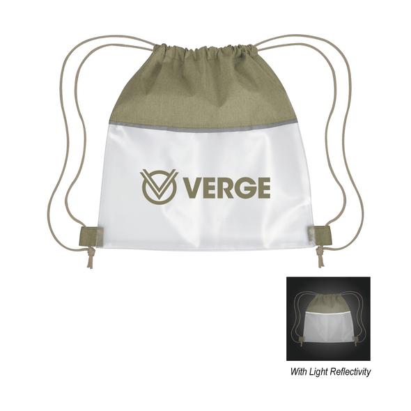 Bolsa con cordones Reflective Heathered Frost Bolsa con cordones Reflective Heathered Frost