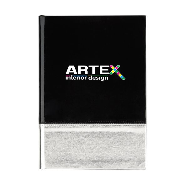 Cuaderno metálico de dos colores Hit Cuaderno metálico de dos colores Hit