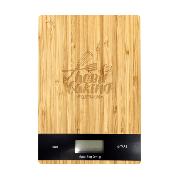 Báscula de cocina digital de bambú Hit Báscula de cocina digital de bambú Hit