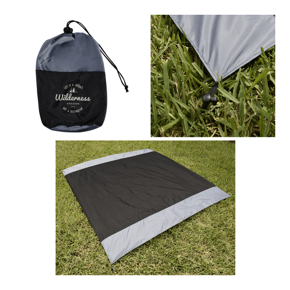 Hit | Sit Tight Picnic Blanket With Stakes