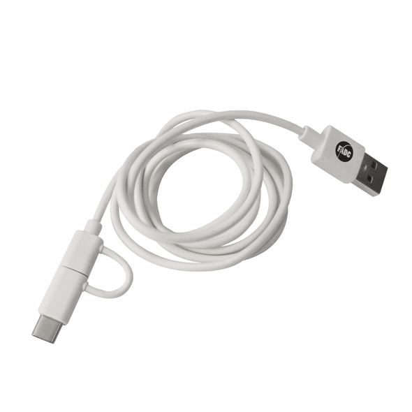 Hit | 3-in-1 3 Ft. Charging Cable With Antimicrobial Additive Hit | 3-in-1 3 Ft. Charging Cable With Antimicrobial Additive