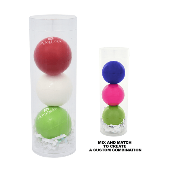 Hit | 3-piece Lip Moisturizer Ball Tube Gift Set