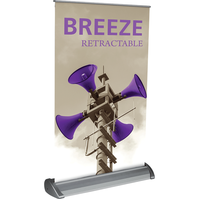 Soporte para Pancarta para Mesa Retráctil Breeze 2 Soporte para Pancarta para Mesa Retráctil Breeze 2