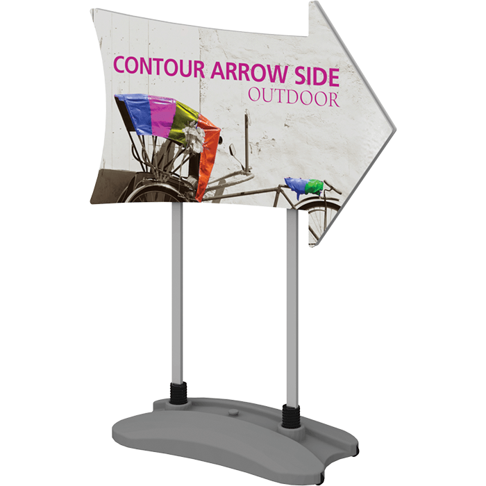 Señal en Flecha "Contour Arrow Side Outdoor" - Base de Agua Señal en Flecha "Contour Arrow Side Outdoor" - Base de Agua