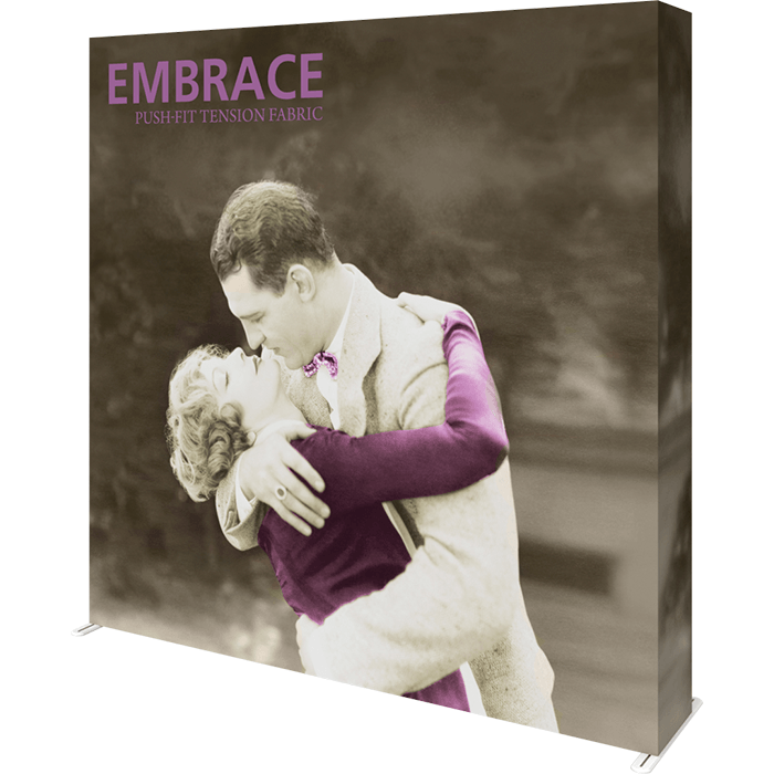 Embrace™ 7.5Ft Full Height Push-Fit Tension Fabric Display