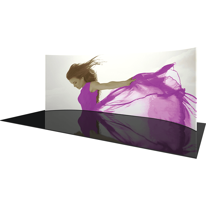Formulate® Master 20Ft Wh1 Horizontal Curve Fabric Backwall Formulate® Master 20Ft Wh1 Horizontal Curve Fabric Backwall