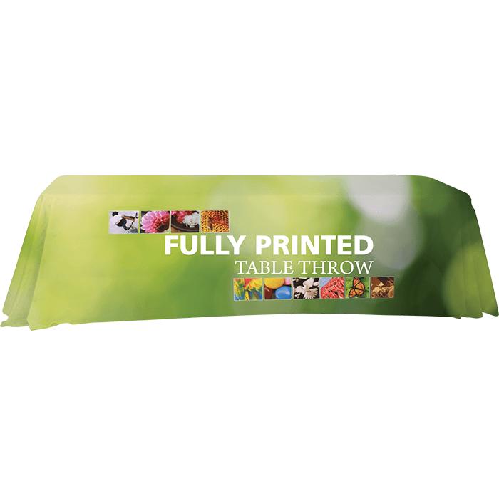 Premium Dye Sub Table Throw Premium Dye Sub Table Throw