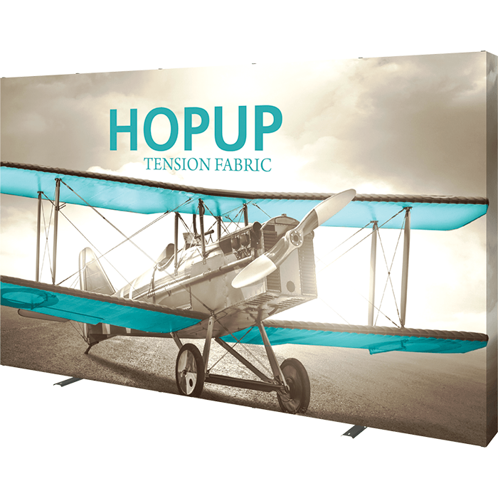 Hopup™ 13Ft Straight Full Height Tension Fabric Display Hopup™ 13Ft Straight Full Height Tension Fabric Display
