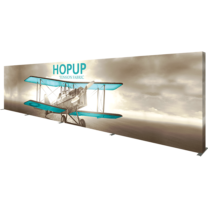 Présentoir en Tissu Tendu Pleine Hauteur de 30 Ft Hopup™ Présentoir en Tissu Tendu Pleine Hauteur de 30 Ft Hopup™
