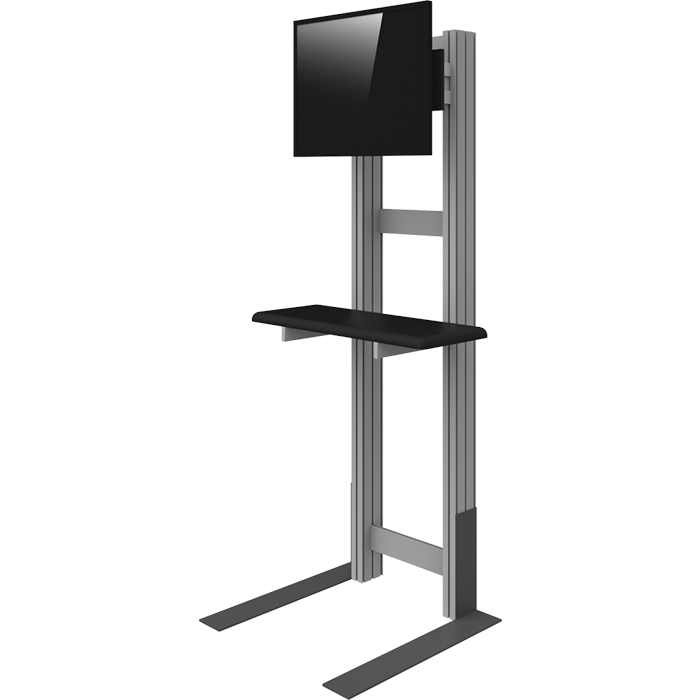 Freestanding Monitor Kiosk Freestanding Monitor Kiosk