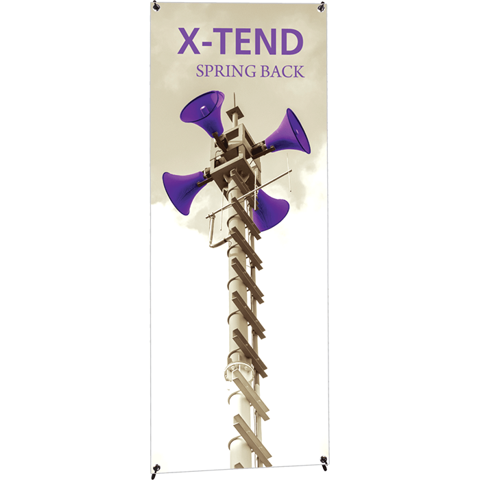 X-Tend 1 Spring Back Banner Stand X-Tend 1 Spring Back Banner Stand