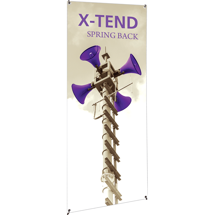 X-Tend 3 Spring Back Banner Stand X-Tend 3 Spring Back Banner Stand