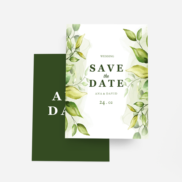 save the date cards product